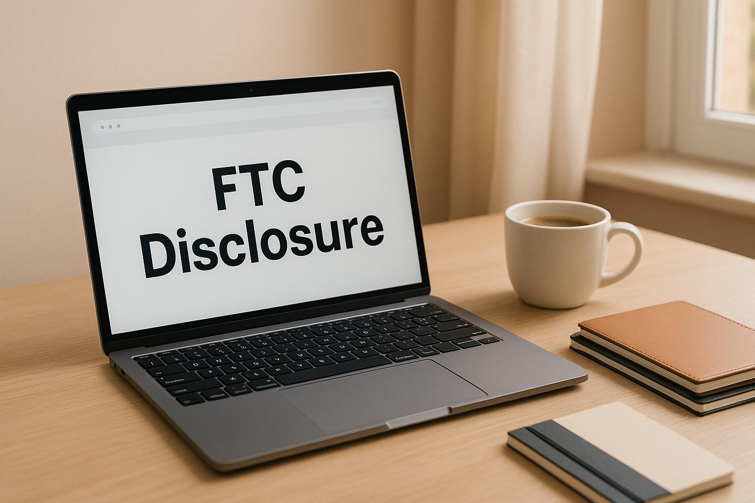 FTC Disclosure Rules for Influencers