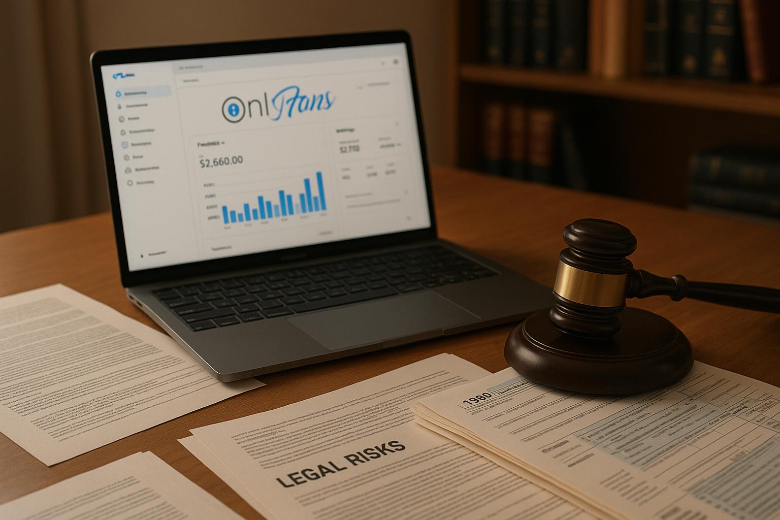 7 Legal Risks OnlyFans Creators Face