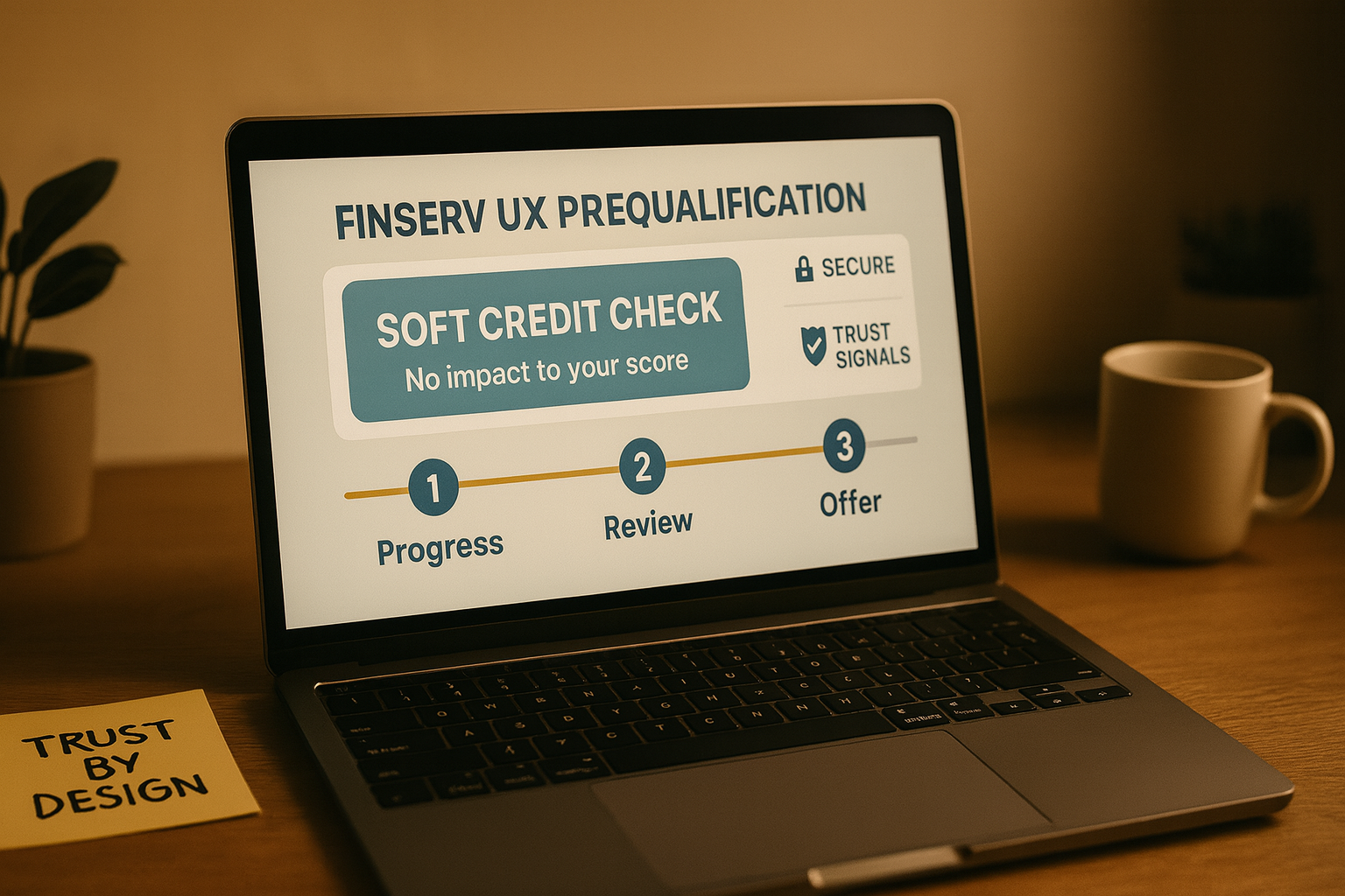 Designing Friction That Converts: Prequal, Trust Signals and Risk in Finserv UX